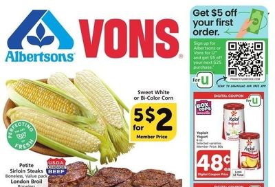 Vons (CA) Weekly Ad Flyer Specials August 17 to August 23, 2022