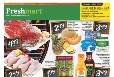 Freshmart (ON) Flyer August 18 to 24