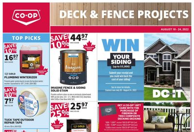 Co-op (West) Home Centre Flyer August 18 to 24