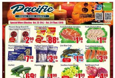 Pacific Fresh Food Market (North York) Flyer October 25 to 31