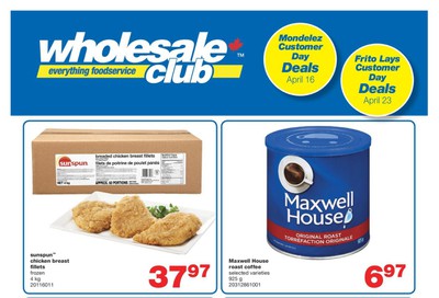 Wholesale Club (Atlantic) Flyer April 9 to 29