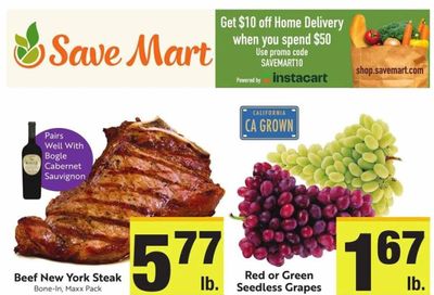 Save Mart (CA, NV) Weekly Ad Flyer Specials August 17 to August 23, 2022