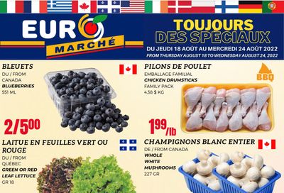 Euro Marche Flyer August 18 to 24