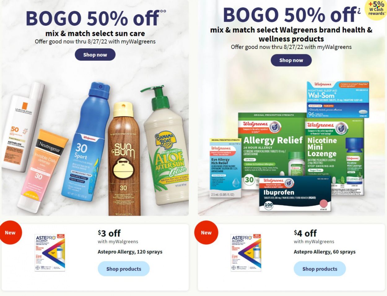 Walgreens Weekly Ad Flyer Specials August 21 to August 27, 2022