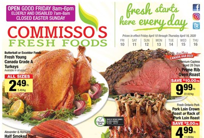Commisso's Fresh Foods Flyer April 10 to 16