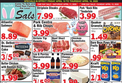 Sal's Grocery Flyer April 10 to 16