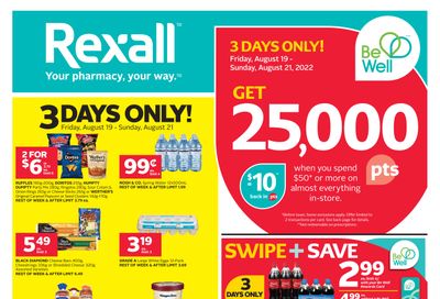Rexall (ON) Flyer August 19 to 25