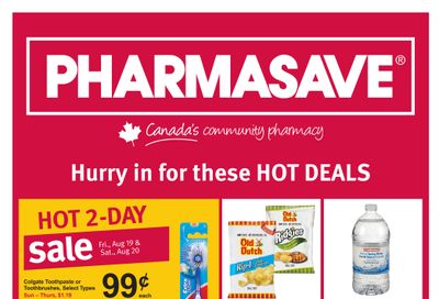 Pharmasave (ON) Flyer August 19 to 25