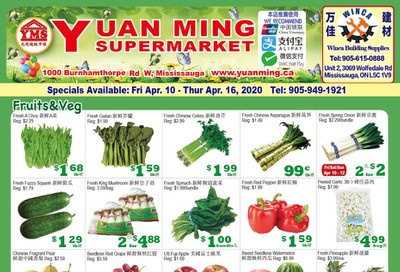 Yuan Ming Supermarket Flyer April 10 to 16