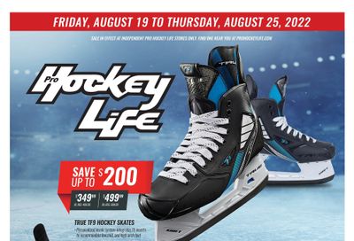 Pro Hockey Life Flyer August 19 to 25