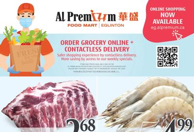 Al Premium Food Mart (Eglinton Ave.) Flyer August 18 to 24