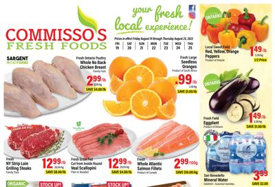 Commisso's Fresh Foods Flyer August 19 to 25