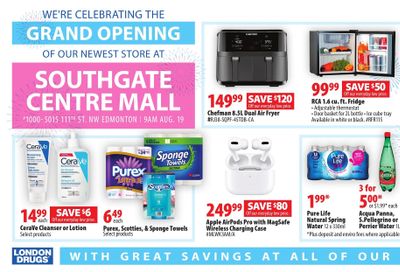 London Drugs Grand Opening Flyer August 19 to 24