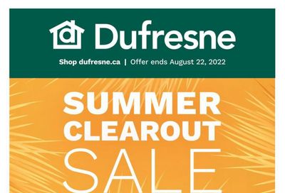 Dufresne Flyer August 12 to 22