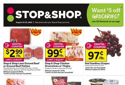 Stop & Shop (NY) Weekly Ad Flyer Specials August 19 to August 25, 2022