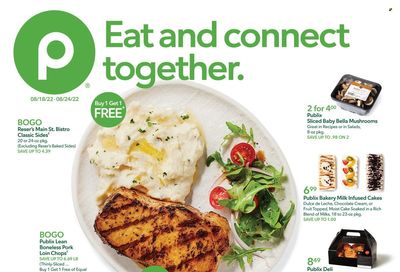 Publix (AL, FL, GA, NC, SC, TN) Weekly Ad Flyer Specials August 18 to August 24, 2022