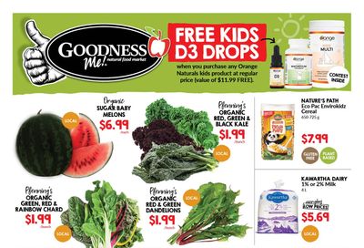 Goodness Me Flyer August 18 to 31