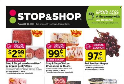 Stop & Shop (CT) Weekly Ad Flyer Specials August 19 to August 25, 2022