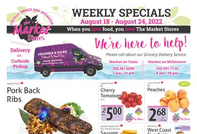 The Market Stores Flyer August 18 to 24