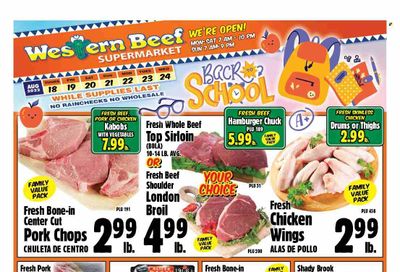 Western Beef (FL, NY) Weekly Ad Flyer Specials August 18 to August 24, 2022