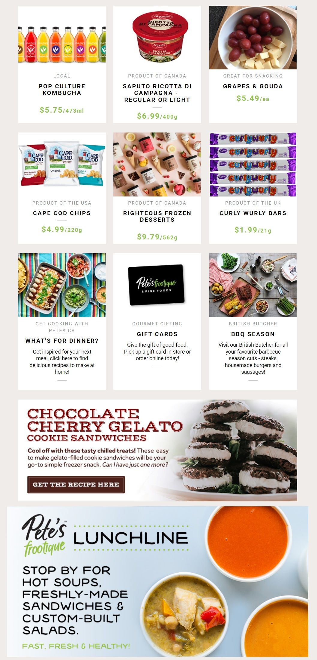 Pete's Fine Foods Flyer August 18 to 24