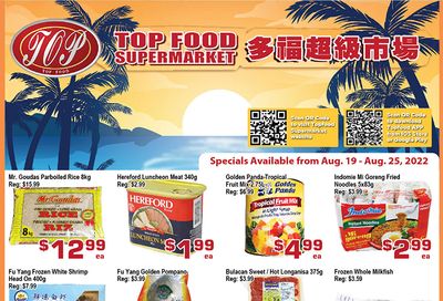 Top Food Supermarket Flyer August 19 to 25