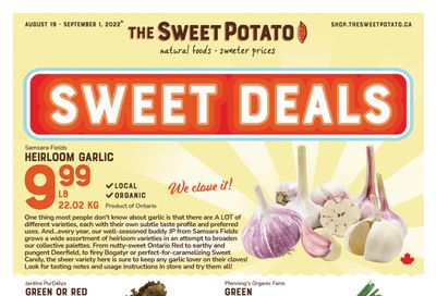 The Sweet Potato Flyer August 19 to September 1