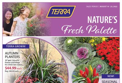 Terra Greenhouses Flyer August 19 to 25