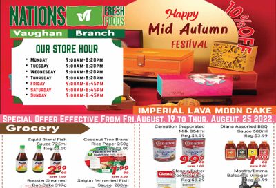 Nations Fresh Foods (Vaughan) Flyer August 19 to 25