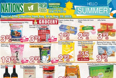 Nations Fresh Foods (Hamilton) Flyer August 19 to 25