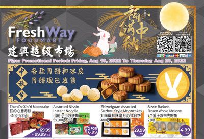 FreshWay Foodmart Flyer August 19 to 25