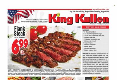 King Kullen (NY) Weekly Ad Flyer Specials August 19 to August 25, 2022