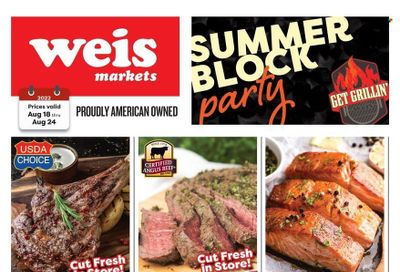 Weis (MD, NY, PA) Weekly Ad Flyer Specials August 18 to August 24, 2022