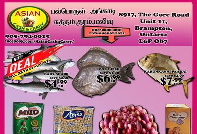 Asian Cash & Carry Flyer August 19 to 25
