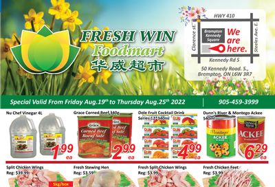 Fresh Win Foodmart Flyer August 19 to 25