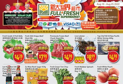 Full Fresh Supermarket Flyer August 19 to 25