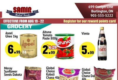 Samir Supermarket Flyer August 19 to 22