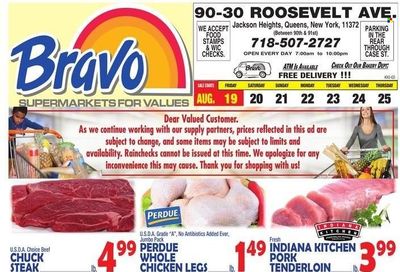 Bravo Supermarkets (CT, FL, MA, NJ, NY, PA) Weekly Ad Flyer Specials August 19 to August 25, 2022