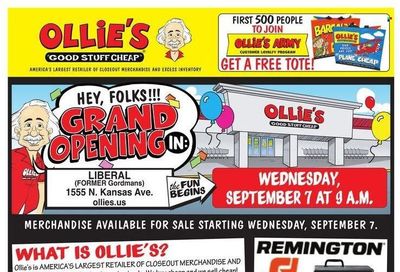 Ollie's Bargain Outlet (KS) Weekly Ad Flyer Specials August 9 to September 14, 2022