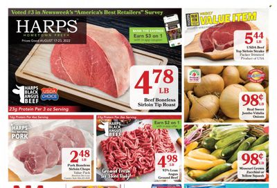Harps Hometown Fresh (AR) Weekly Ad Flyer Specials August 17 to August 23, 2022
