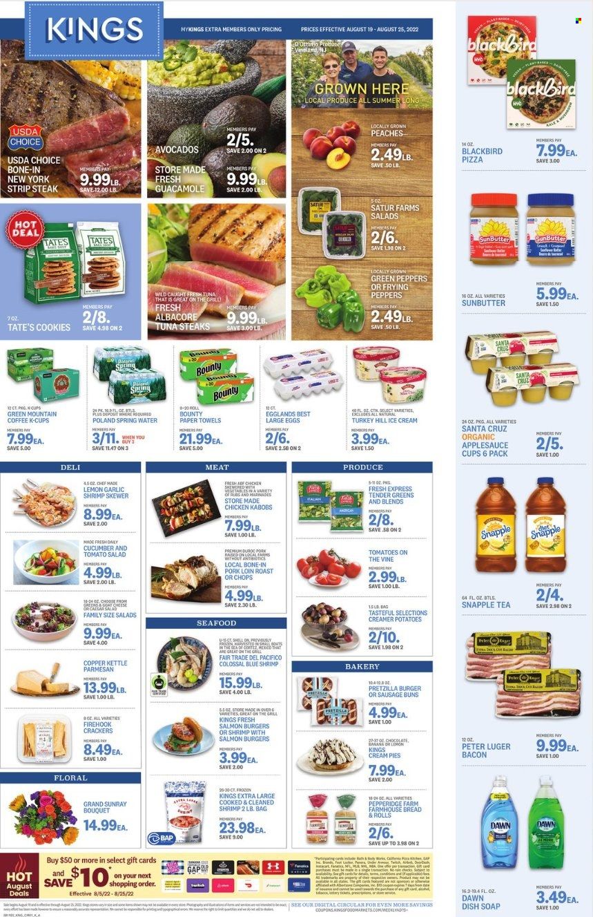 Kings Food Markets (CT, NJ, NY) Weekly Ad Flyer Specials August 19 to August 25, 2022