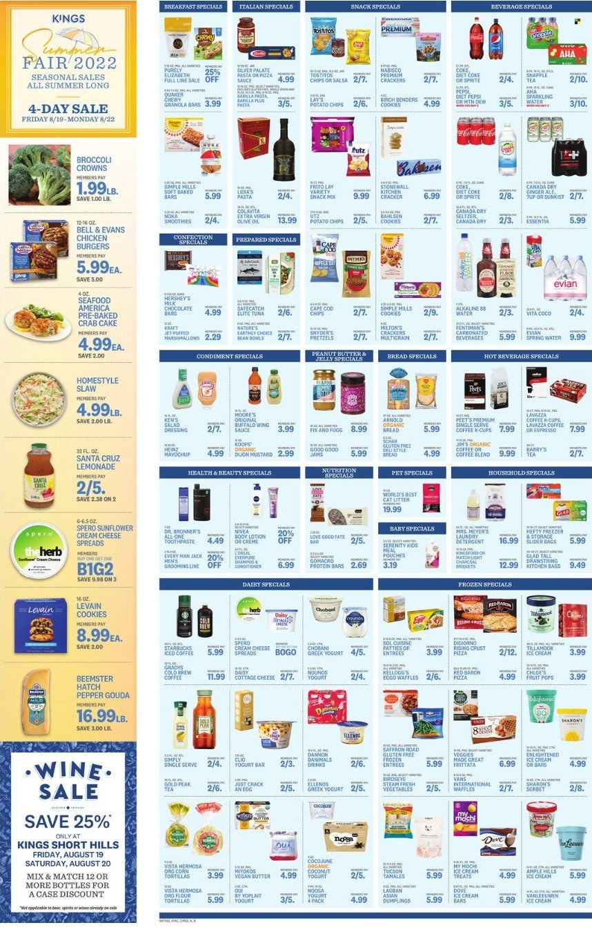 Kings Food Markets (CT, NJ, NY) Weekly Ad Flyer Specials August 19 to August 25, 2022