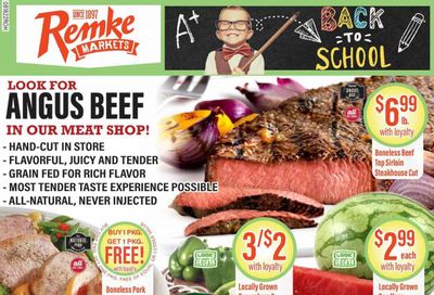 Remke (OH) Weekly Ad Flyer Specials August 18 to August 24, 2022