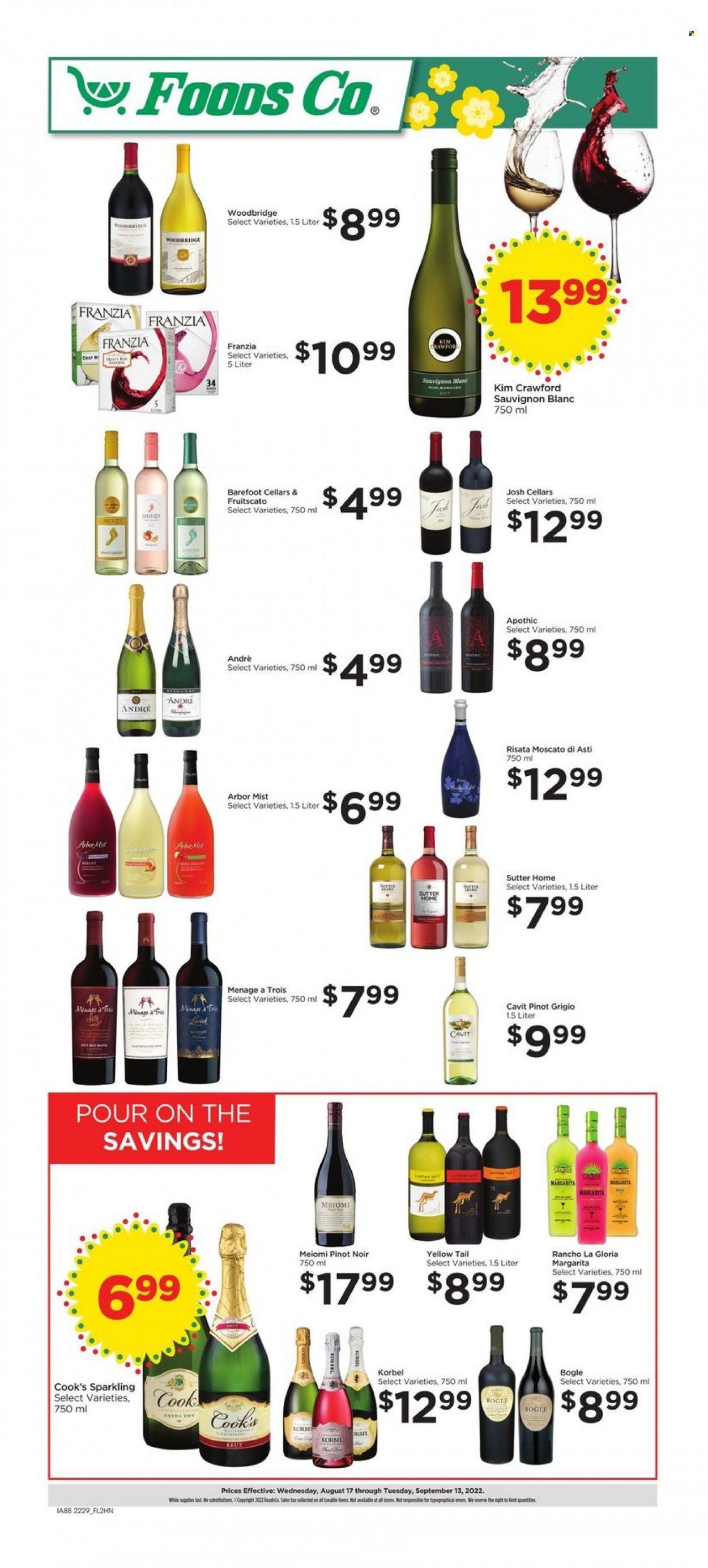 Foods Co (CA, OH, VA) Weekly Ad Flyer Specials August 17 to September 13, 2022
