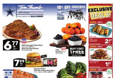 Tom Thumb (TX) Weekly Ad Flyer Specials August 17 to August 23, 2022