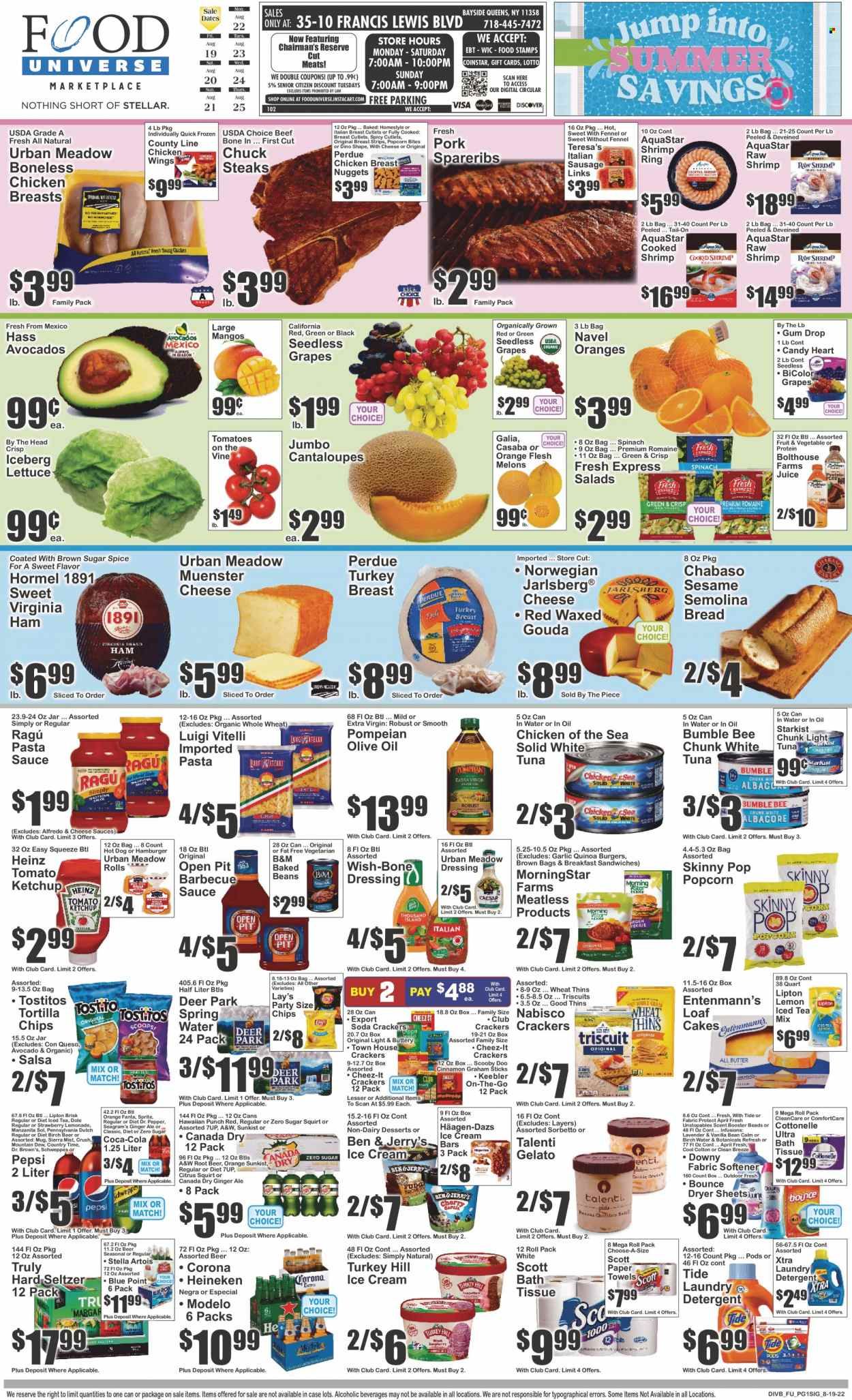 Food Universe (NY) Weekly Ad Flyer Specials August 19 to August 25, 2022