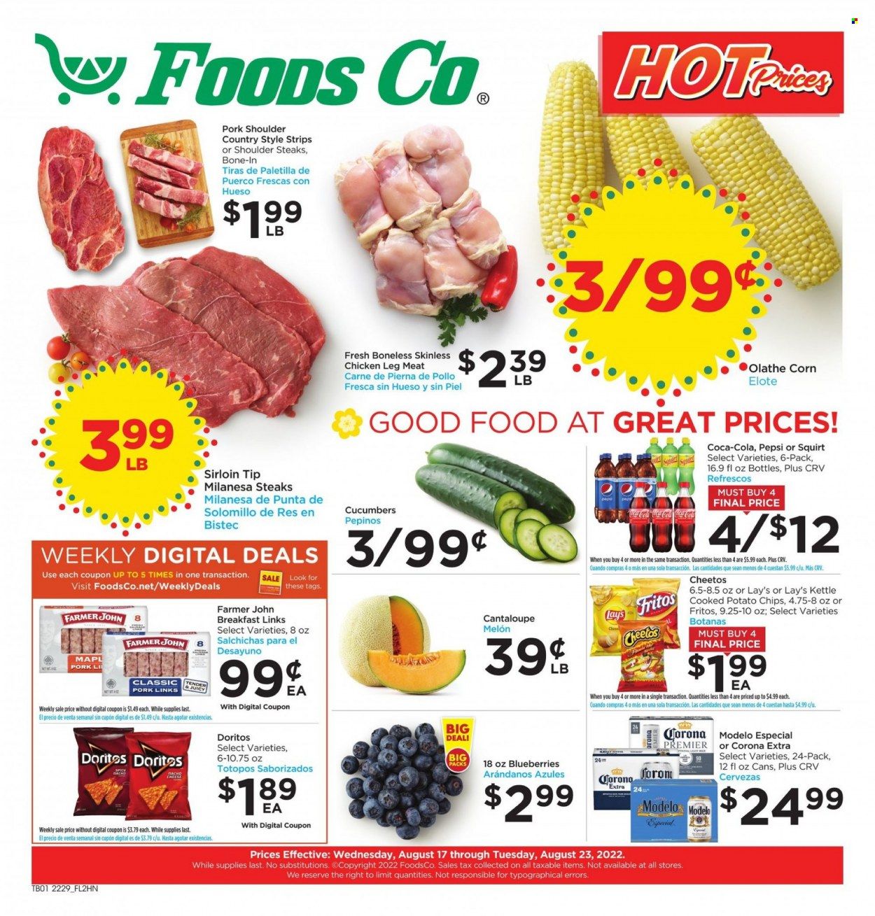 Foods Co (CA, OH, VA) Weekly Ad Flyer Specials August 17 to August 23, 2022