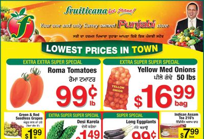 Fruiticana (Greater Vancouver) Flyer August 19 to 24