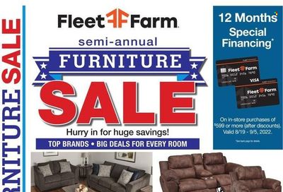 Fleet Farm (IA, MN, ND, WI) Weekly Ad Flyer Specials August 19 to September 5, 2022