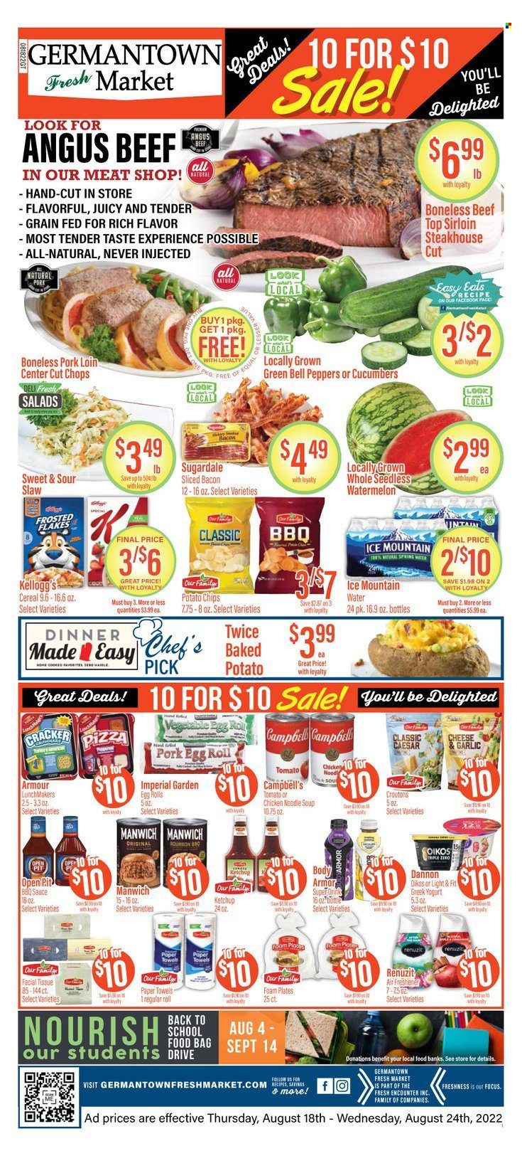 Germantown Fresh Market (OH) Weekly Ad Flyer Specials August 18 to August 24, 2022